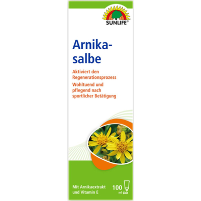 Мазь для тела SUNLIFE (Санлайф) Arnikasalbe с экстрактом арники и витамином Е 100 мл